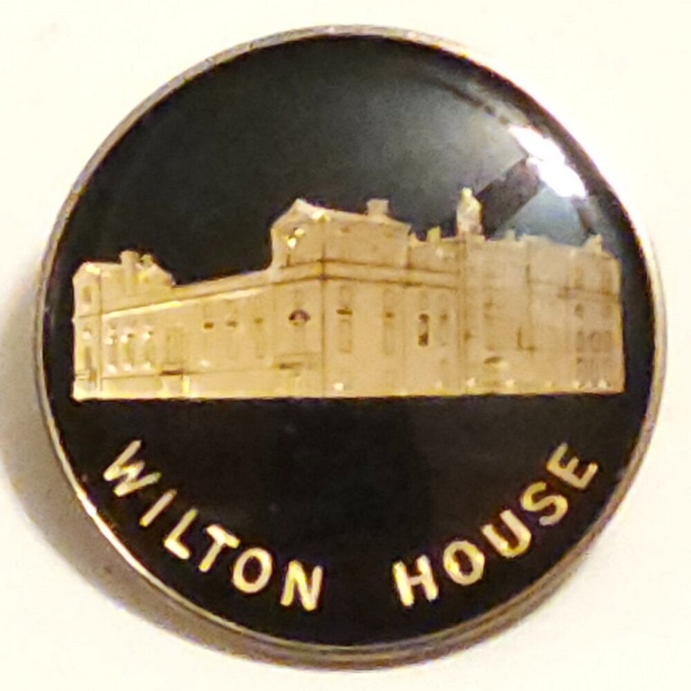 VINTAGE Wilton House Wiltshire England Pin